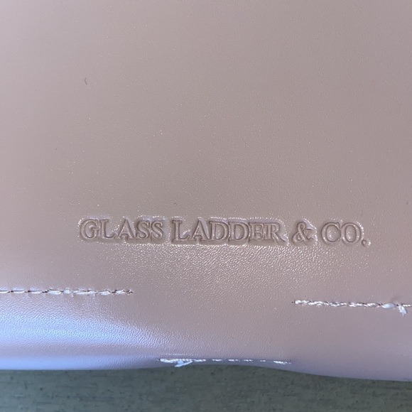 NEW in bag. Glass Ladder & Co. Megan Blush Pink Portfolio Clutch. 12.5” tablet - Picture 5 of 10